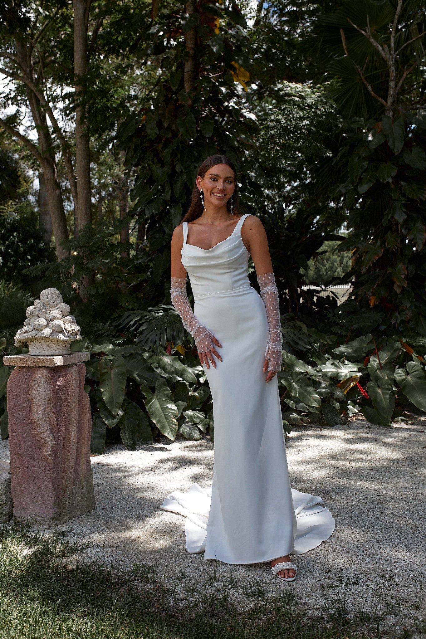 Aire Bridal Gown - Vintage White