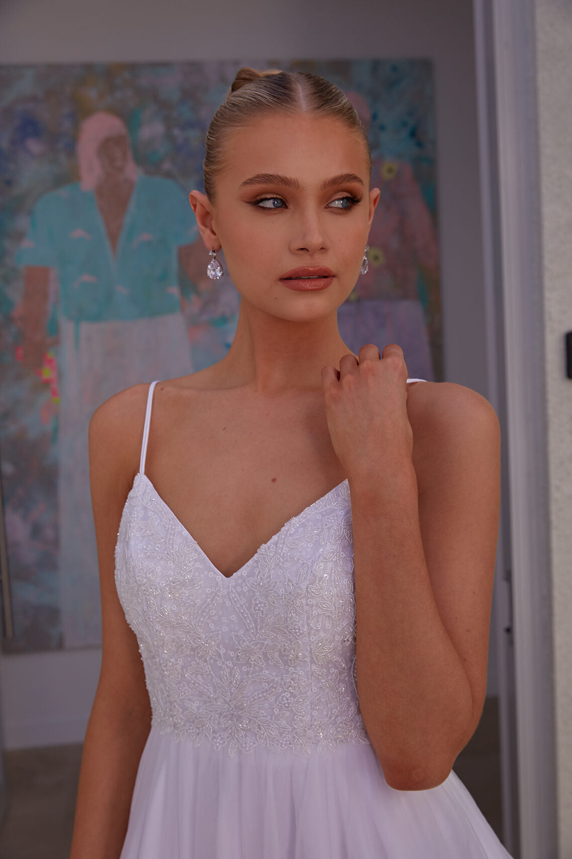 Tania Olsen PO24101 BRADFORD Debutante Gown - Pure White