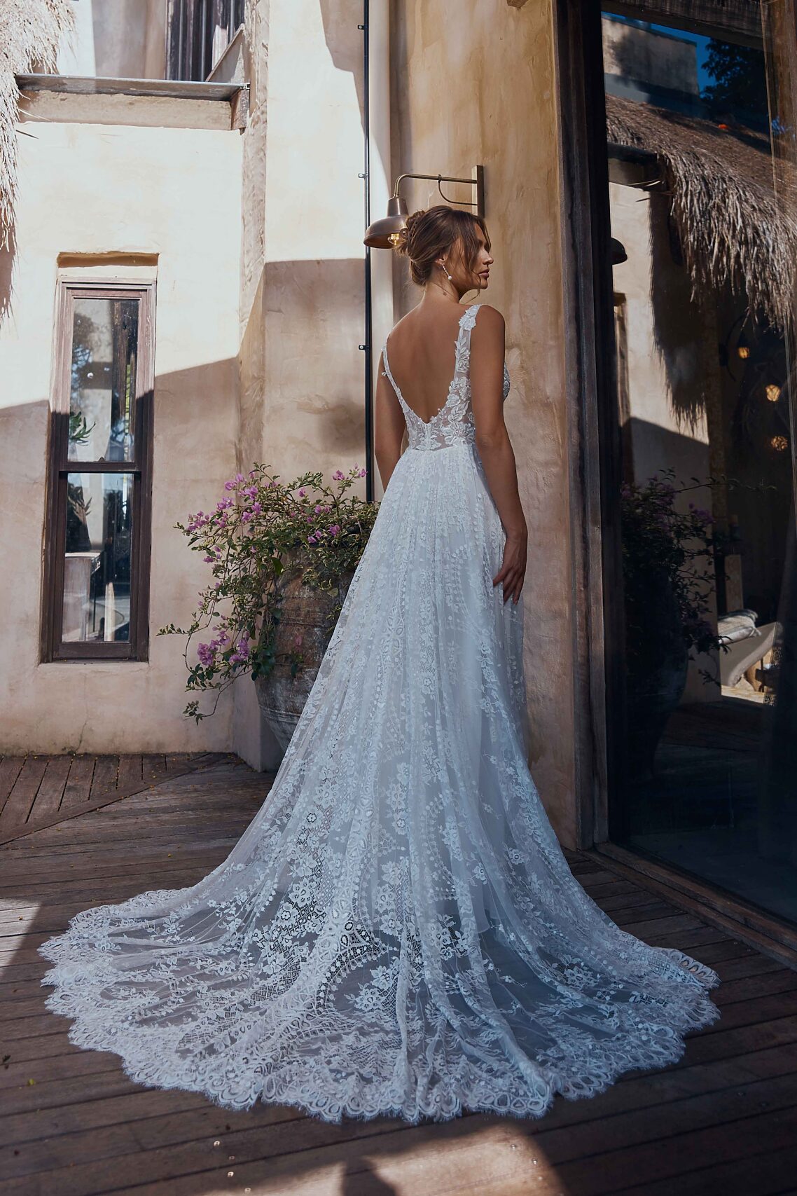 Tania Olsen TC2344 Calypso Gown - Vintage White