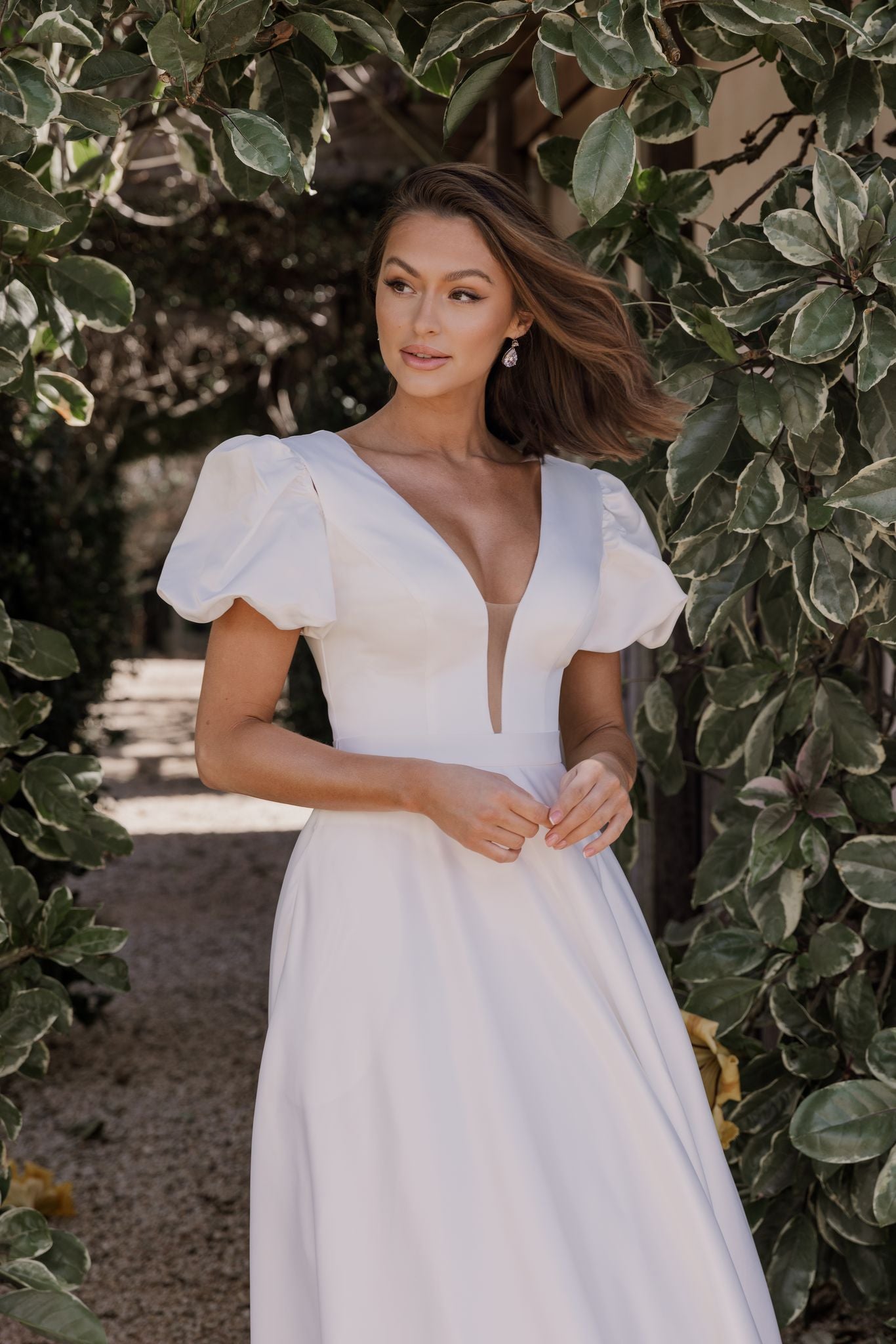 Tania Olsen Bridal TC407 Fayette Bridal Gown - Vintage White
