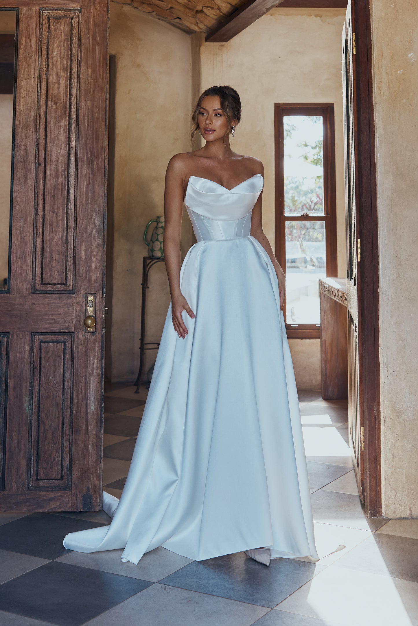 Tania Olsen TC2337-1 Mirella Bridal Gown - Vintage White