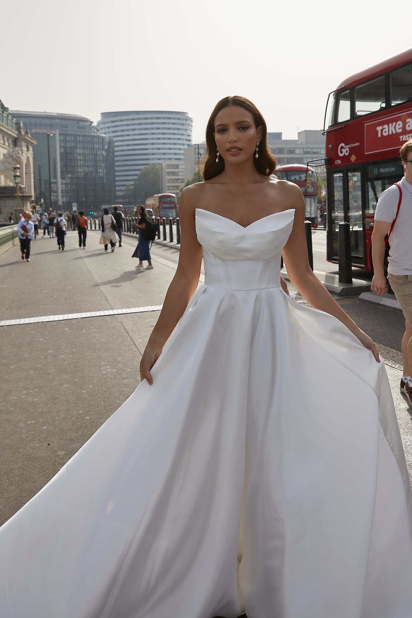 Tania Olsen TC2337-1 Mirella Bridal Gown - Vintage White