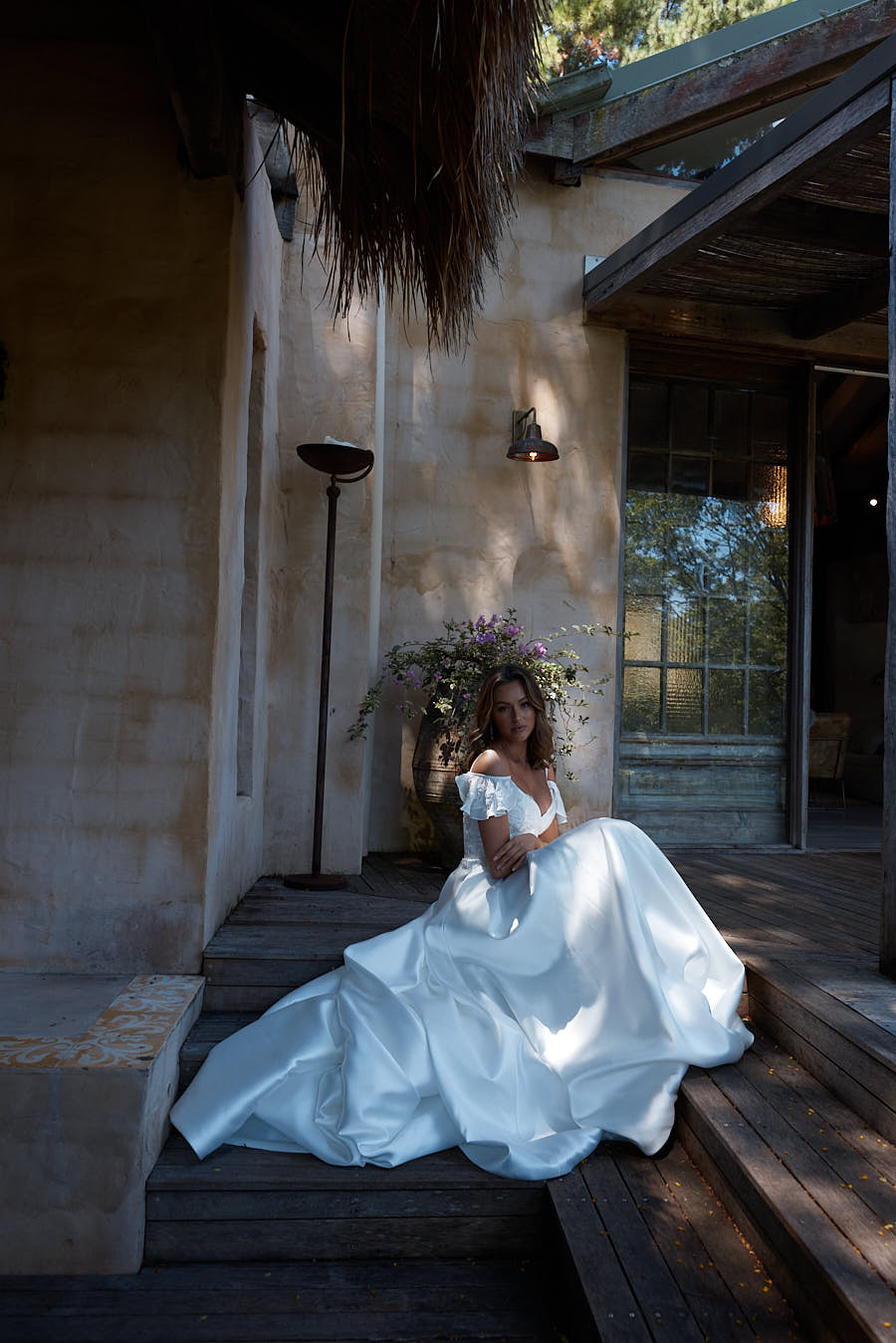 Tania Olsen TC2327 Samantha Gown - Vintage White