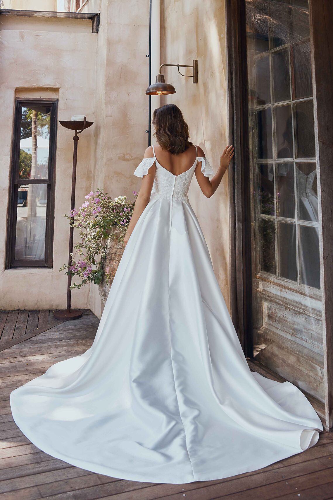 Tania Olsen TC2327 Samantha Gown - Vintage White