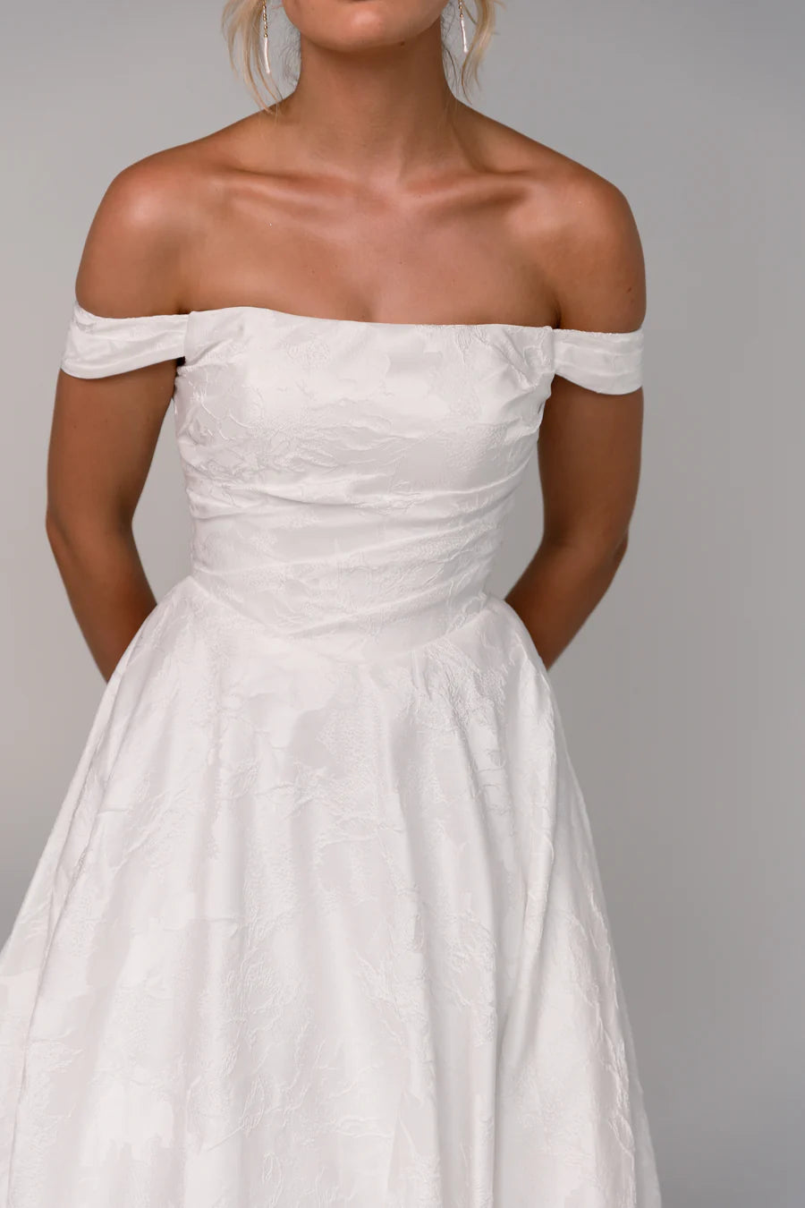Eva Bridal Gown - Vintage White