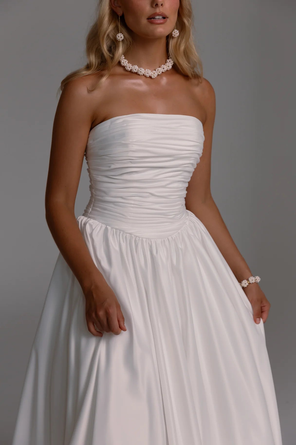 Octavia Bridal Gown - Vintage White