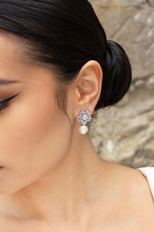 Zoe Silver Earring