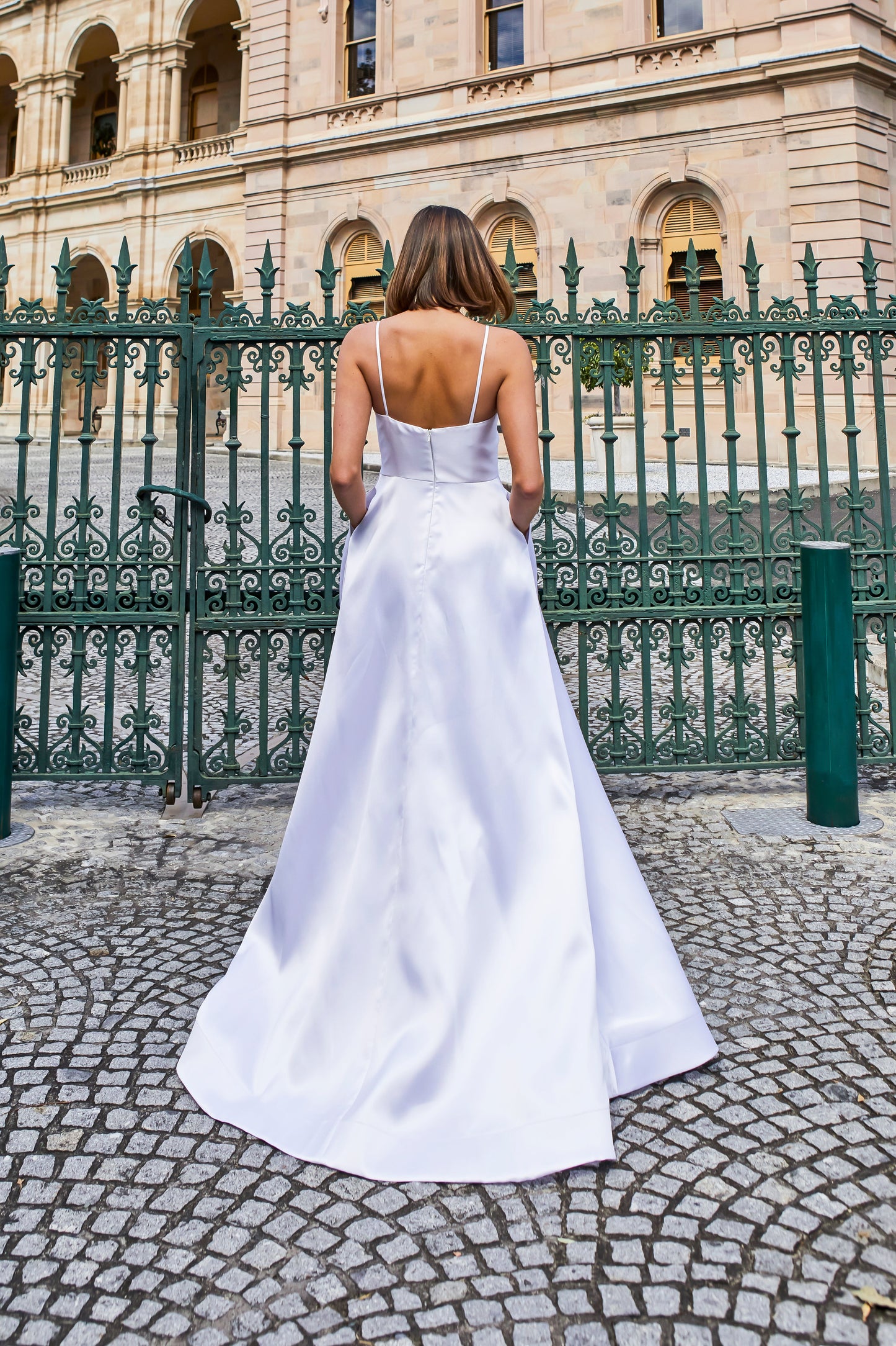 Tania Olsen PO940 Ayla Debutante Dress - Pure White