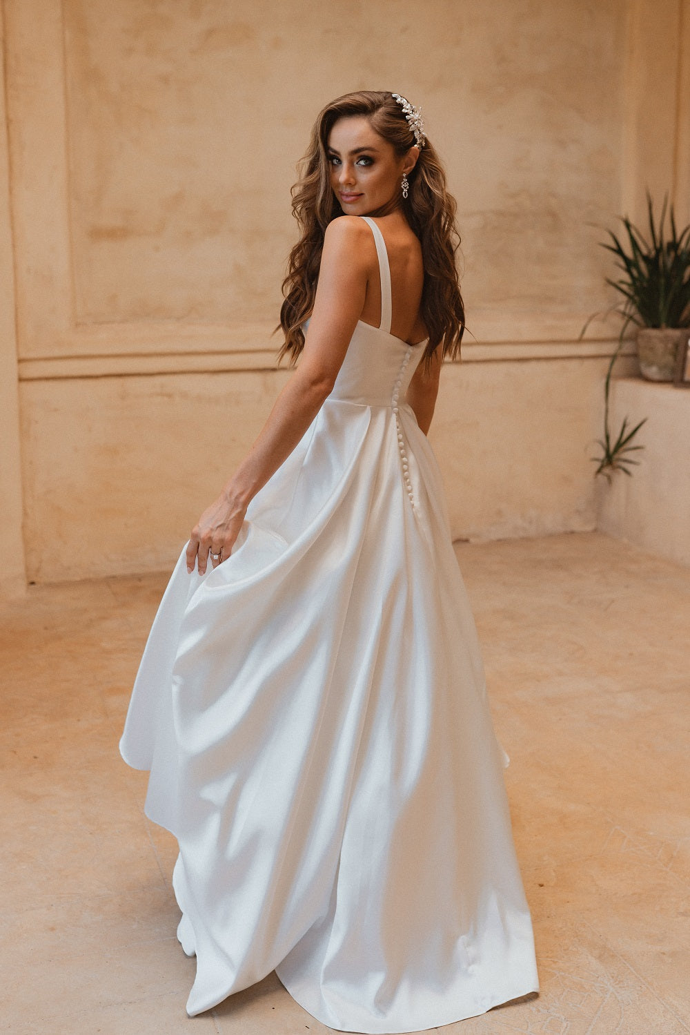 Tania Olsen Bridal TC339 Roma Gown - Vintage White