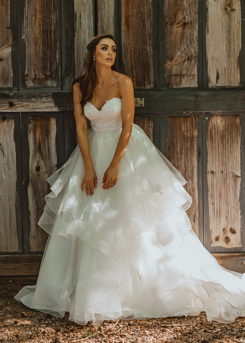 Tania Olsen Bridal TC352 Georgia Gown - Vintage White