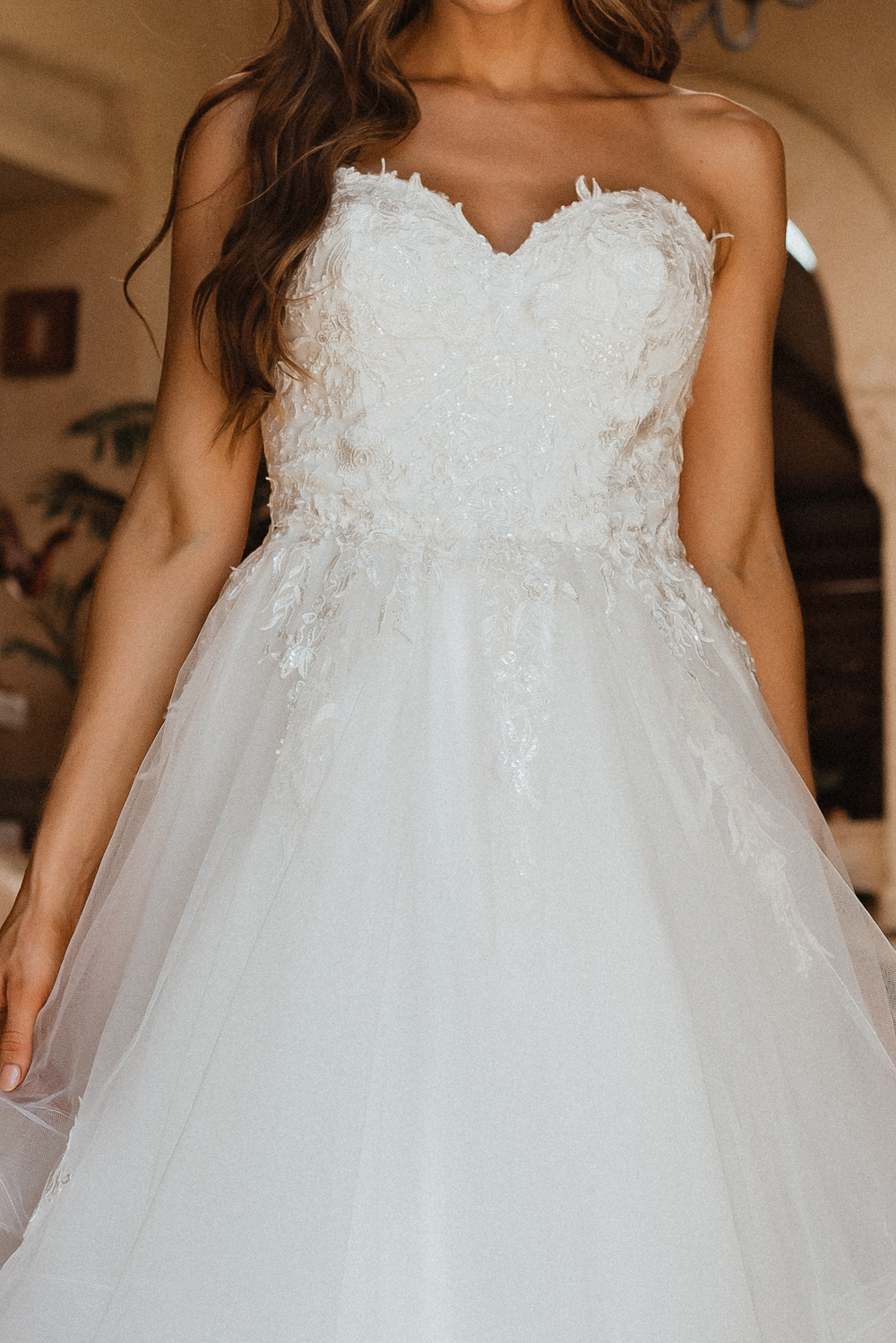 Tania Olsen Bridal TC352 Georgia Gown - Vintage White