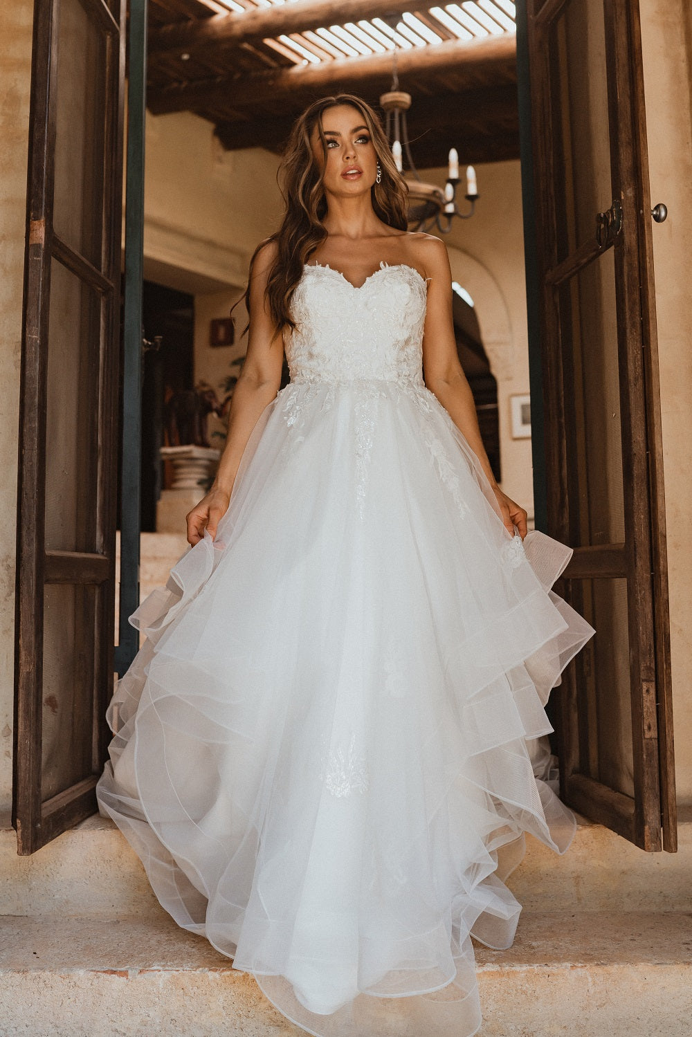 Tania Olsen Bridal TC352 Georgia Gown - Vintage White