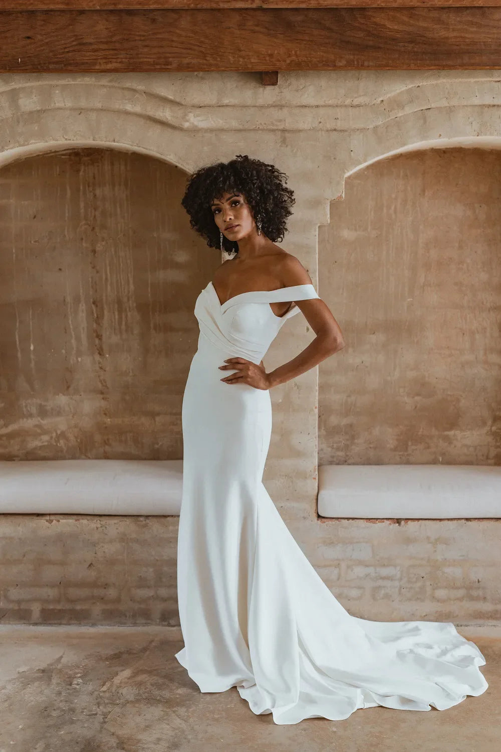 Tania Olsen Bridal TC357 Miami Gown - Vintage White