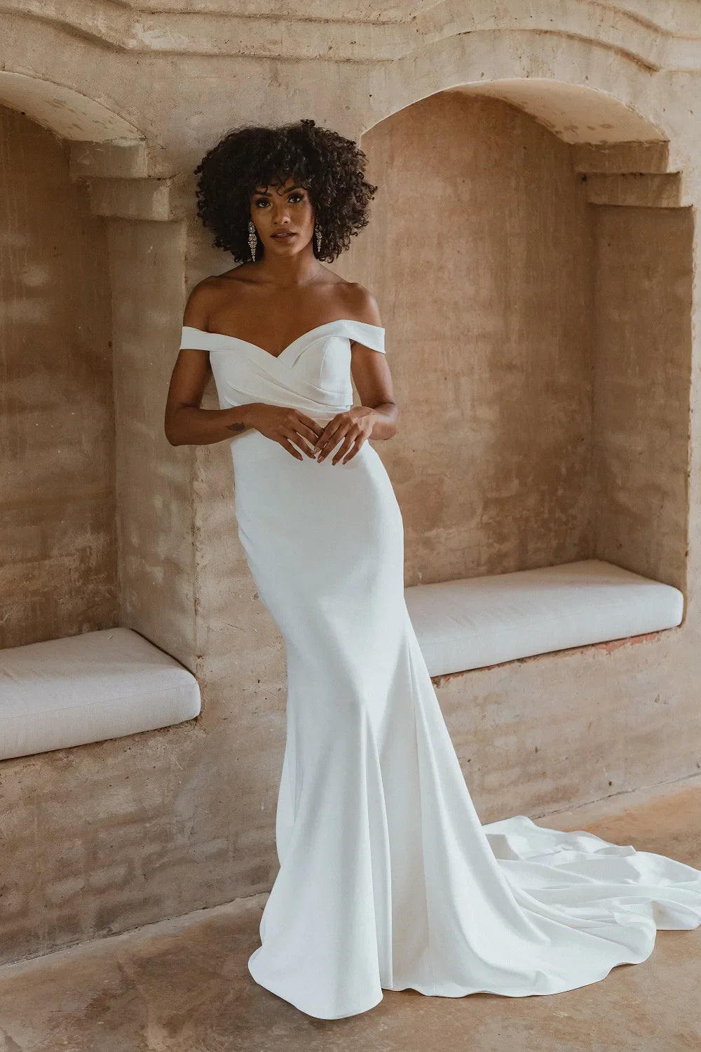 Tania Olsen Bridal TC357 Miami Gown - Vintage White
