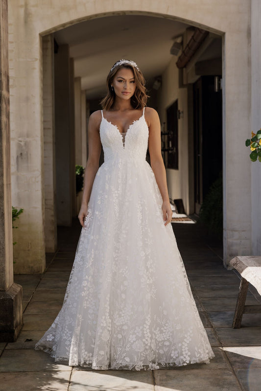 Josephina Bridal Gown - Vintage White