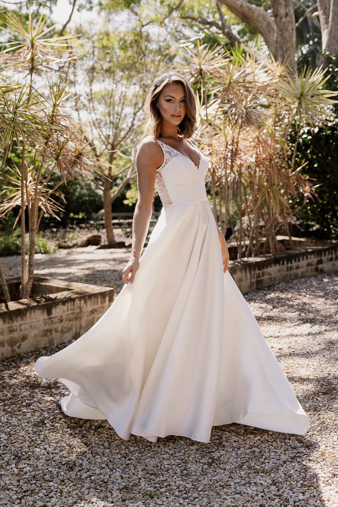 Tania Olsen Bridal TC399 Estelle Gown - Vintage White