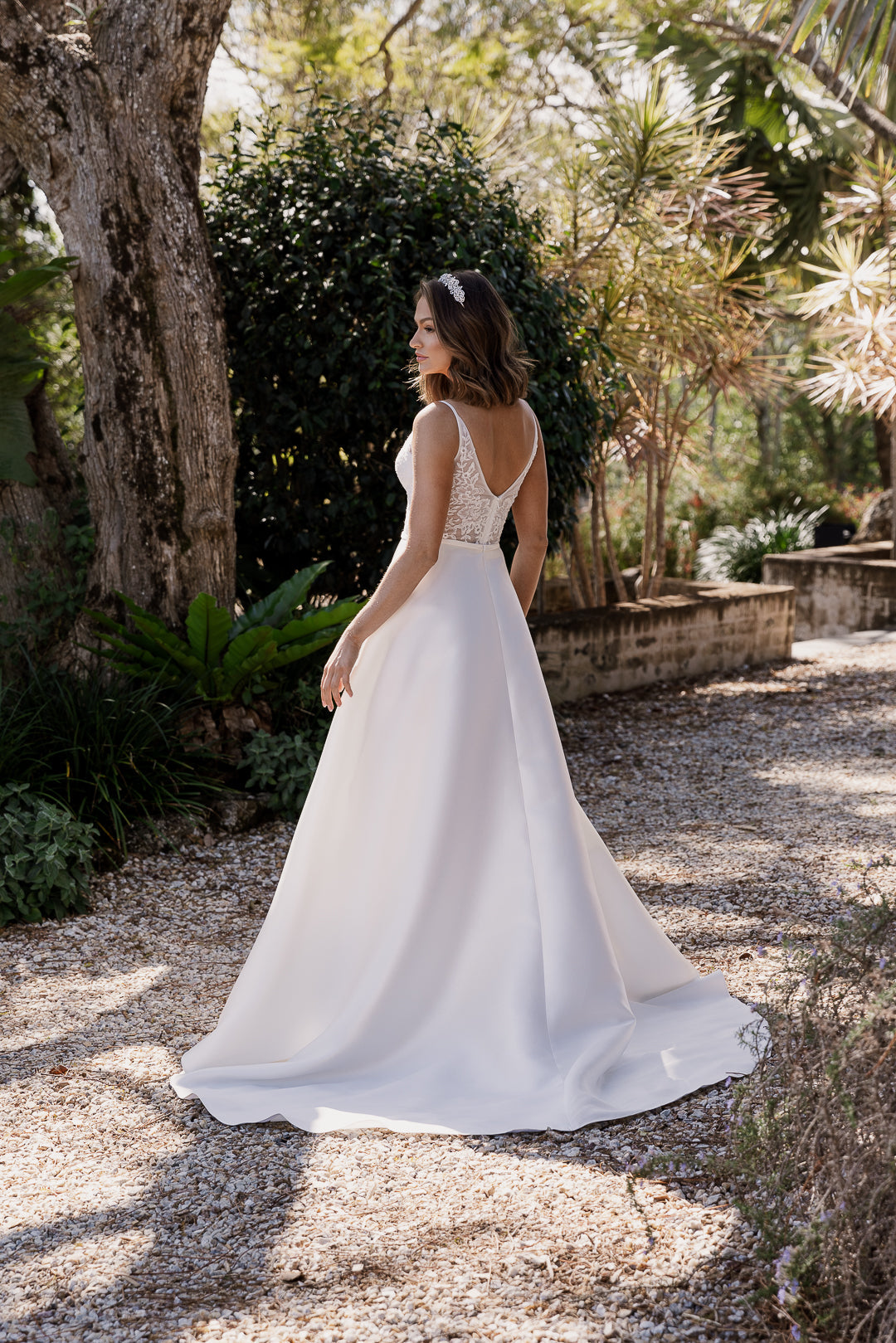 Tania Olsen Bridal TC399 Estelle Gown - Vintage White