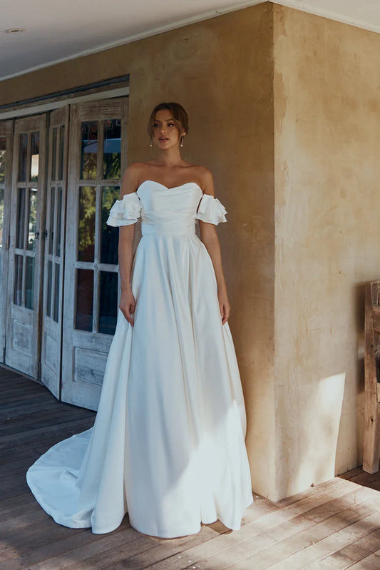 Tania Olsen TC2330 Danica Bridal Gown - Vintage White