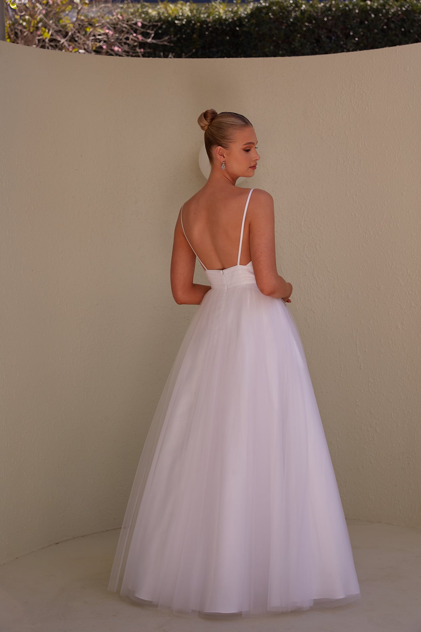 Tania Olsen PO24109 DUNA Debutante Gown - Pure White