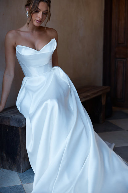 Tania Olsen TC2337-1 Mirella Bridal Gown - Vintage White