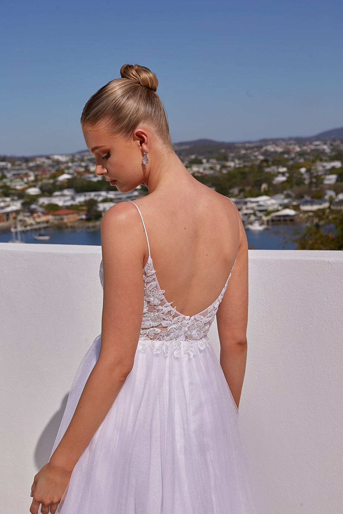 Tania Olsen PO24106 RILLA Debutante Gown - Pure White