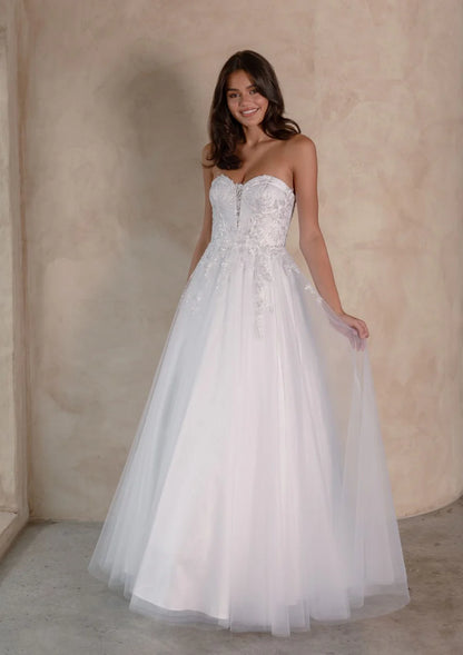 Sophora Debutante Gown - Pure White