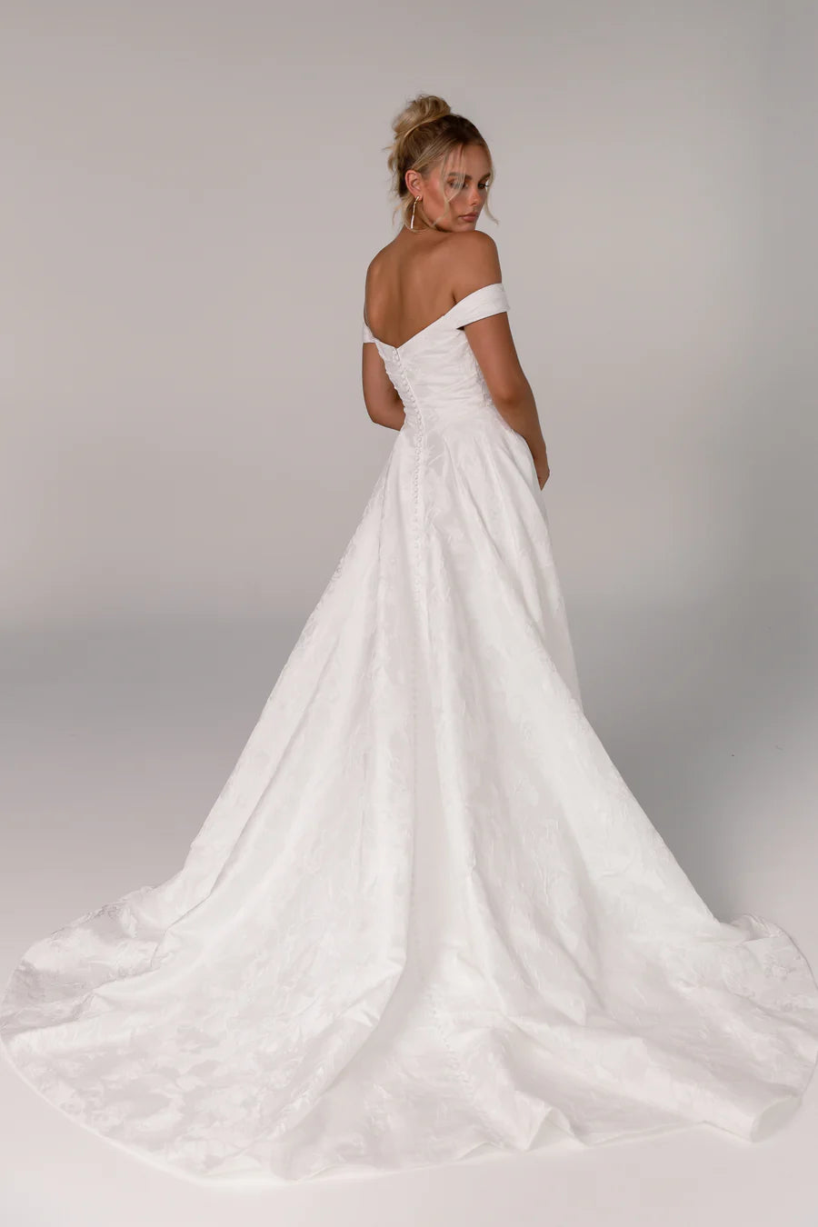 Eva Bridal Gown - Vintage White