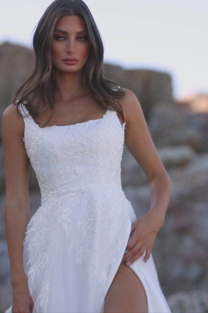 Tania Olsen Bridal TC373 Myrtle Gown - Vintage White