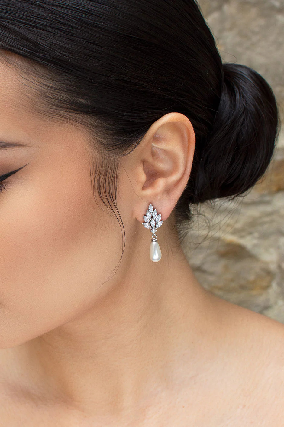 Carla Bridal Earrings