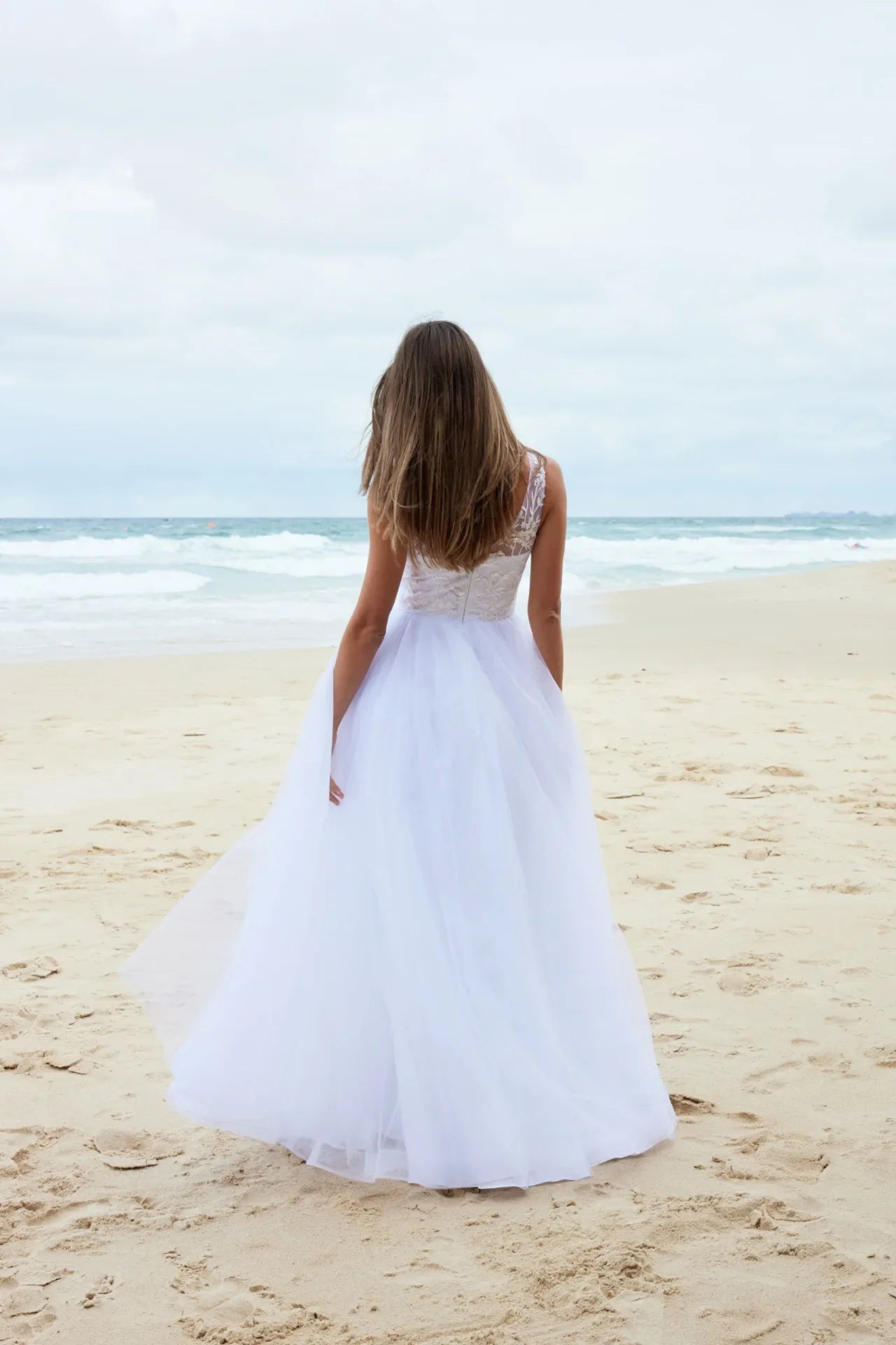 Tania Olsen Bridal PO945 Dawn Debutante Gown - Pure White