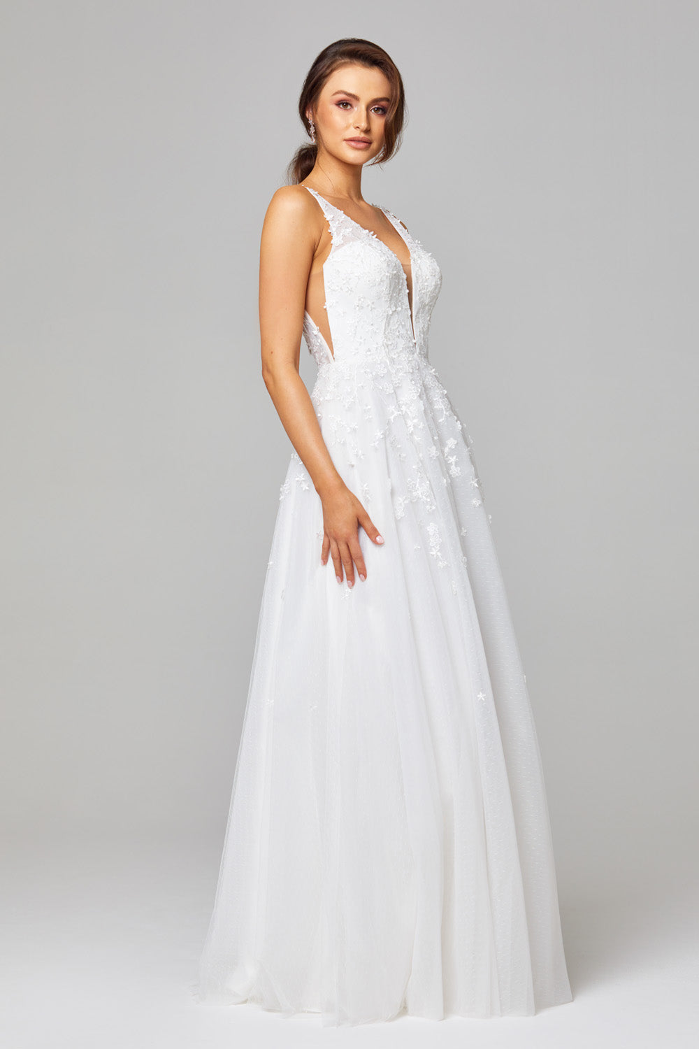 Tania Olsen Bridal TC289 Zara Gown - Vintage White