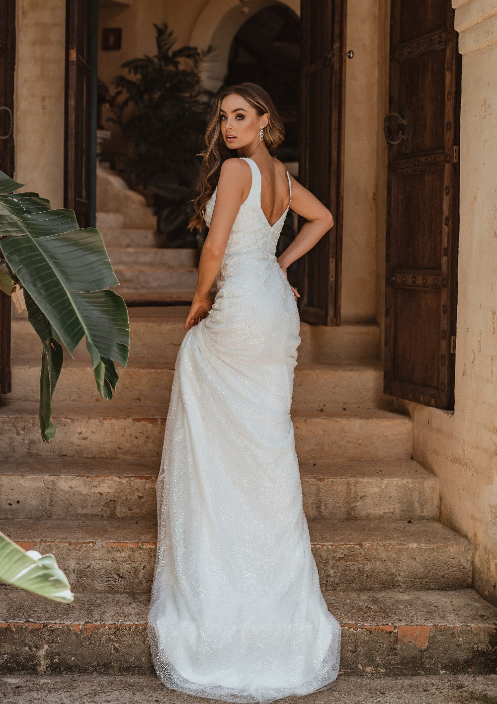 Tania Olsen Bridal TC347 Beirut Gown - Vintage White