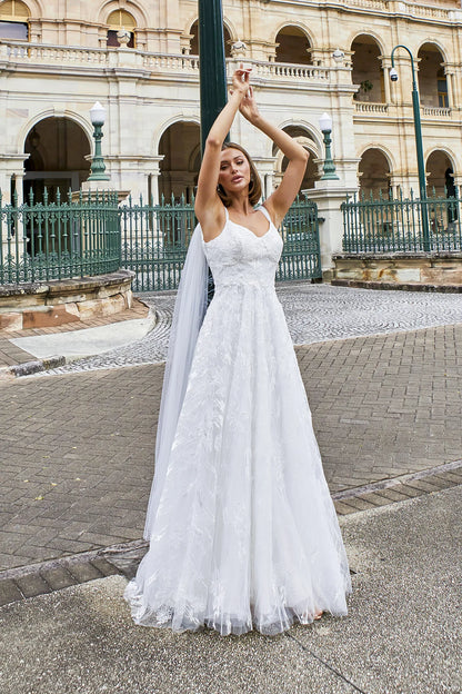 Tania Olsen Bridal TC374 Meadow Gown - Vintage White